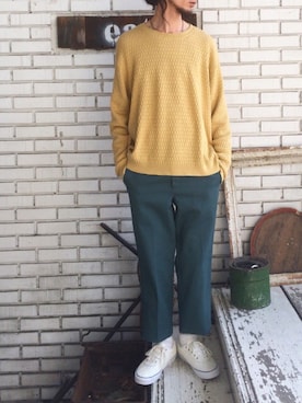 「FUCKING AWESOME（ファッキングオーサム）のアイテム」を使った、eat_cameさん（メンズ・180cm）の春コーディネート