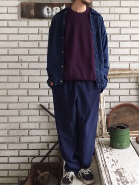 「eat」｜eat_cameさん（メンズ・180cm）の春コーディネート