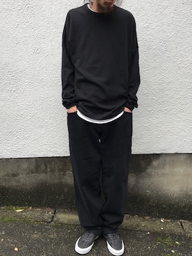 「MARITHE + FRANCOIS GIRBAUD（マリテフランソワジルボー）のアイテム」を使った、eat_cameさん（メンズ・180cm）の春コーディネート