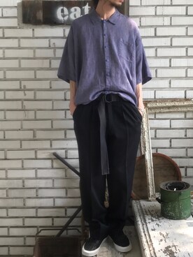「eat」｜eat_cameさん（メンズ・180cm）の春コーディネート