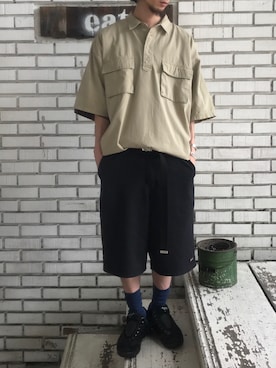 「eat」｜eat_cameさん（メンズ・180cm）の夏コーディネート