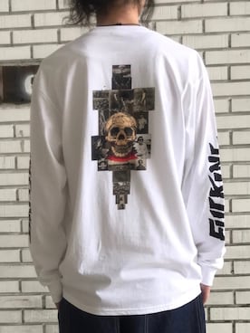 「FUCKING AWESOME（ファッキングオーサム）のアイテム」を使った、eat_cameさん（メンズ・180cm）の夏コーディネート