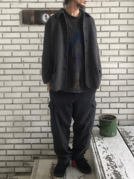 「COOGI（クージー）のアイテム」を使った、eat_cameさん（メンズ・180cm）の秋コーディネート