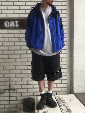 「MARITHE + FRANCOIS GIRBAUD（マリテフランソワジルボー）のアイテム」を使った、eat_cameさん（メンズ・180cm）の春コーディネート