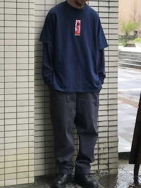 「eat」｜eat_cameさん（メンズ・180cm）の春コーディネート