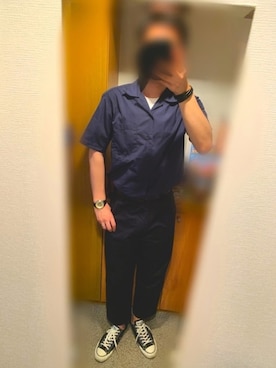 「BIG MIKE（ビッグマイク）のアイテム」を使った、ウェルカム【相互】さん（メンズ・175cm）の夏コーディネート