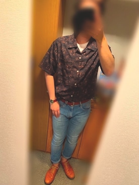 「Discoat」｜「アイテム（腕時計）」を使った、ウェルカム【相互】さん（メンズ・175cm）の夏コーディネート