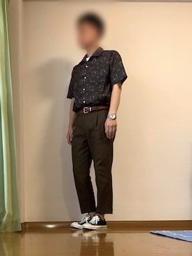 「Discoat」｜「アイテム（腕時計）」を使った、ウェルカム【相互】さん（メンズ・175cm）の夏コーディネート