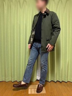 「パラブーツ」｜「アイテム（その他アウター）」を使った、ウェルカム【相互】さん（メンズ・175cm）の冬コーディネート