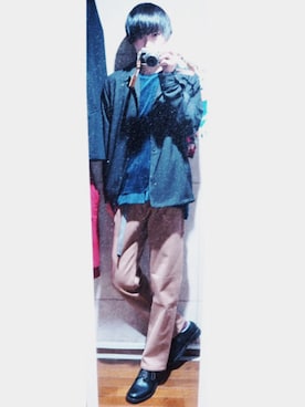 わたがしさん（メンズ・176cm）の冬コーディネート