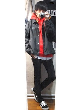 わたがしさん（メンズ・176cm）の春コーディネート