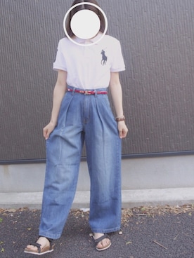 Big Pony ポロ シャツを使ったレディース人気ファッションコーディネート Wear