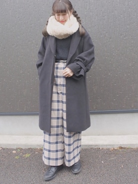 akane otsuさん(レディース・161cm)の冬コーディネート