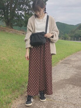 akane otsuさん（レディース・161cm）の秋コーディネート