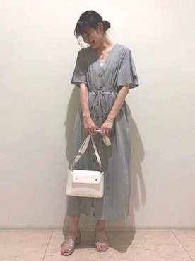 akane otsuさん（レディース・160cm）の夏コーディネート