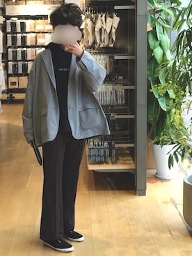 「よろしければ良いね&SAVEよろしくお願いいたします」｜しんじさん（メンズ・171cm）の春コーディネート