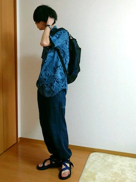 「BEAMS BOY（ビームスボーイ）のアイテム（腕時計）」を使った、霜柱さん（メンズ・177cm）の春コーディネート