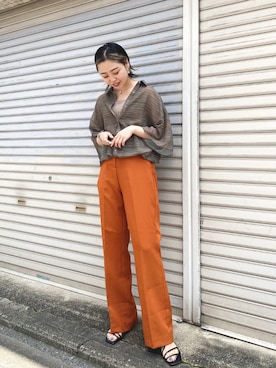 HINAKOさん（レディース・155cm）の夏コーディネート