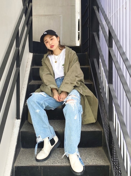 Who S Who Gallery 京都寺町店hinakoさんのモッズコートを使ったコーディネート Zozotown
