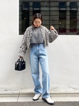 HINAKOさん（レディース・155cm）の春コーディネート