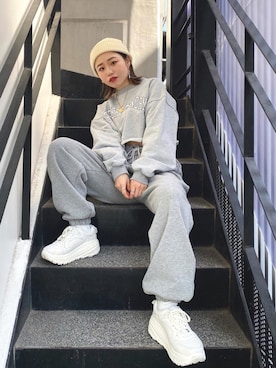 HINAKOさん（レディース・155cm）の冬コーディネート