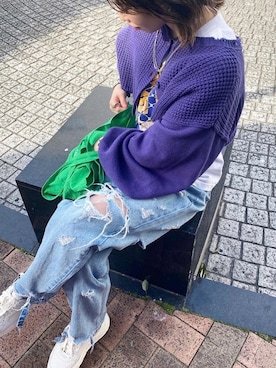 「パステル映える春」｜HINAKOさん（レディース・155cm）の春コーディネート