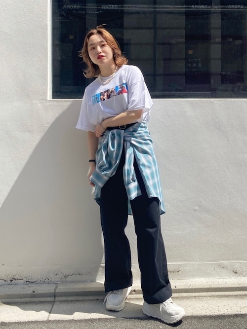 Who S Who Gallery 京都寺町店hinakoさんのtシャツ カットソーを使ったコーディネート Zozotown