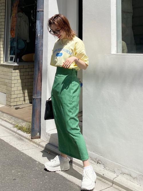 Who S Who Gallery 京都寺町店hinakoさんのtシャツ カットソーを使ったコーディネート Zozotown