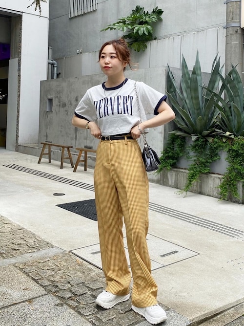 Who S Who Gallery 京都寺町店hinakoさんのtシャツ カットソーを使ったコーディネート Zozotown