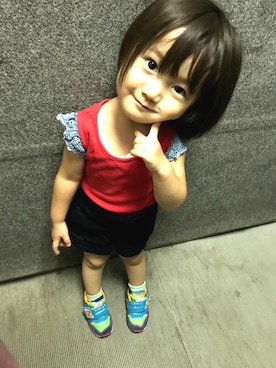 「GAPbaby」｜mama.Eさん（キッズ・90cm）の秋コーディネート