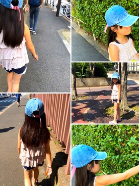 「Jack Willsのアイテム」を使った、mama.Eさん（キッズ・122cm）の夏コーディネート