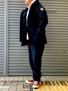 おかすけさん（メンズ・175cm）の冬コーディネート