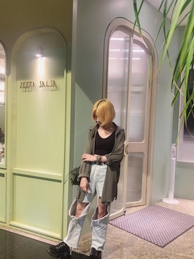 「VII&CO（VII&CO）のアイテム（その他シューズ）」を使った、run🇹🇼さん（レディース・158cm）の春コーディネート