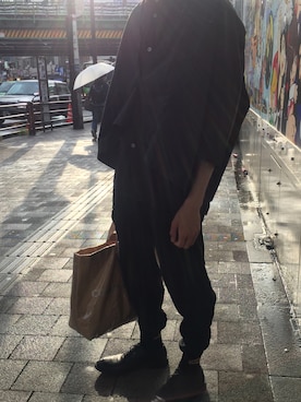 「Alexander McQueen（アレキサンダーマックイーン）のアイテム（パンツ）」を使った、染みるさん（メンズ・174cm）の夏コーディネート
