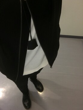 「JOURNAL STANDARD（ジャーナルスタンダード）のアイテム（MA-1）」を使った、Hiroさん（メンズ・176cm）の冬コーディネート