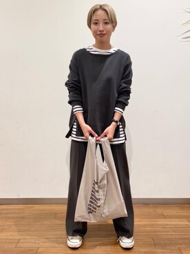 「Easy Set Up」｜makino0379さん（レディース・155cm）の冬コーディネート