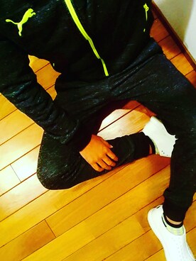 「PUMA（プーマ）のアイテム（その他）」を使った、oritadaisukeさん（メンズ・178cm）の冬コーディネート