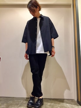 コンファーム・イルズ 茨木さん（メンズ・174cm）の夏コーディネート