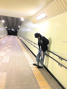 「430（フォーサーティ）のアイテム（ジャケット/アウター）」を使った、レモさん（メンズ・166cm）の春コーディネート