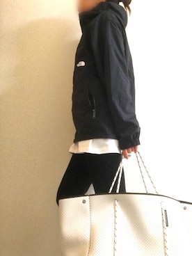 「プチプラミックス」｜「アイテム（マウンテンパーカー）」を使った、chnmnynさん（レディース・161cm）の秋コーディネート