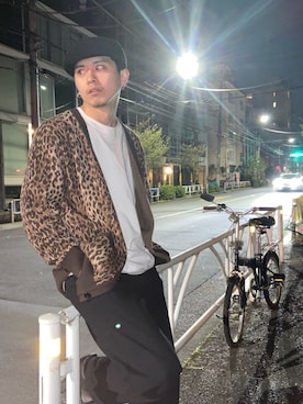 「アイテム（ピアス（両耳用））」を使った、Yuuki Mizubayashiさん（メンズ・175cm）の春コーディネート