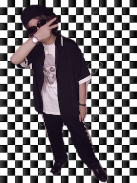 「Deviluse（Deviluse）のアイテム（アクセサリー）」を使った、rico_san&mr.mさん（メンズ・169cm）の夏コーディネート