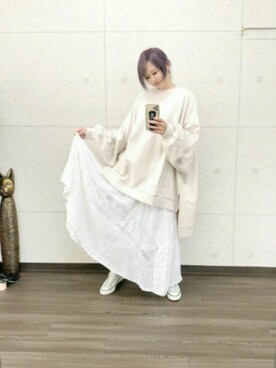 「スエット」｜「アイテム（その他）」を使った、PISKA - naoさん（レディース・163cm）の秋コーディネート