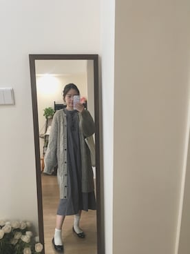 「SM2（エスエムツー）のアイテム（ピーコート）」を使った、pddd_さん（レディース・163cm）の春コーディネート