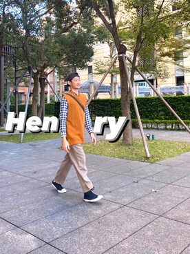 ヘンリーさんの（HUNTER | ハンター）を使ったコーディネート