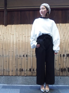 TOMOMIさん（レディース・168cm）の冬コーディネート