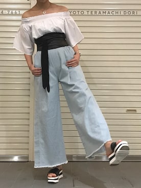 「wwg」｜TOMOMIさん（レディース・168cm）の春コーディネート