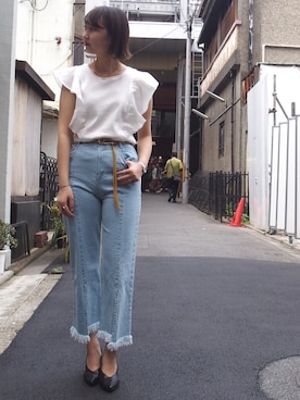 TOMOMIさん（レディース・168cm）の春コーディネート