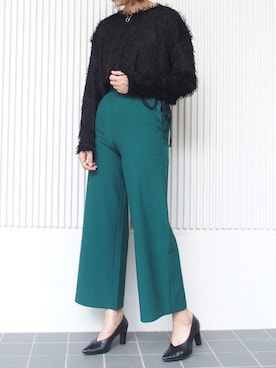「もけもけ」｜「アイテム（パンプス）」を使った、TOMOMIさん（レディース・168cm）の夏コーディネート