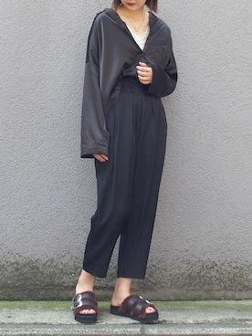 TOMOMIさん（レディース・168cm）の夏コーディネート